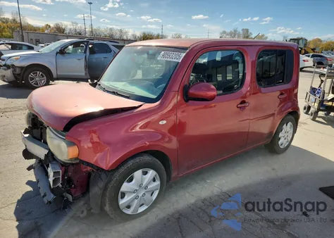 2009 Nissan Cube Base from USA, damaged, VIN JN8AZ28R89T126907